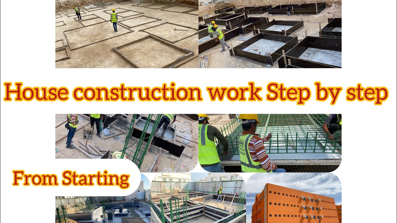 Building Construction Step By Step How To Build A House In California