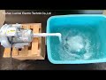 Vortex air pump/ring blower for fish farming