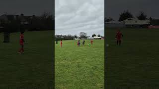 Spectacular Goal from Suhrob on today's #football - match. Windy, rainy and cold weather.