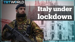 Coronavirus: What does a lockdown in Italy look like?