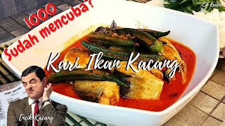 KARI IKAN KACANG PASTI SEDAP || BARRACUDA FISH CURRY