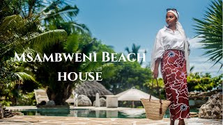 Luxury Beach house | Msambweni | Nabilah Travels Ep 1 #travel #beach #fashion