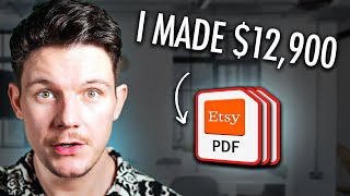 How I made $13K Selling SIMPLE Digital Products on Etsy (Full Tutorial)