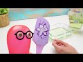 DIY Invisible Slime And Relaxing Stress Ball