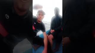 شاهدوا وصول حراقة 🚤 🌊 جزائرين 🇩🇿 الى الشواطئ الاسبانية 🇪🇦🇪🇺 في بوطي 😱😱