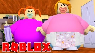 Roblox Roleplay Molly And Daisy Get Fat - becoming a roblox giant in roblox roblox grow simulator