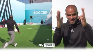 Kieron Dyer hits sweet volley to help Arsenal fans🎯| Soccer AM Pro AM | Kieron Dyer, DJ Spoony & S-X