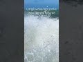 large wave hits rocks then almost hits me wave waves wavescrashing shorts ocean sea storm