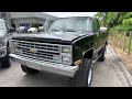 classic 1982 chevrolet k10 base sk g4621