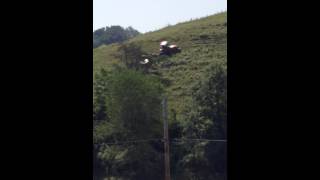 Extreme Steep Bushhogging