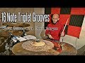 16th Note Triplet Grooves - Drum Lesson with Chris Langan