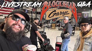 Blockhead Garage Livestream Q&A