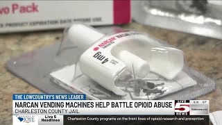 VIDEO: Sheriff gives update on Narcan vending machine inside Al Cannon Detention Center