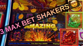 $30/BET 😱 AMAZING 3 SHAKERS 🤩 Triple Fortune Dragon TWIN 🐉