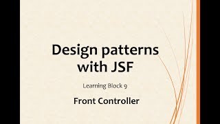 LB09 Design Patterns: Front Controller