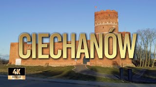 Ciechanów | Zima 2022 | Spacer po Ciechanowie | Binaural Audio 🎧 [4k]