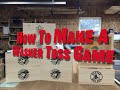 How to make a washer toss game