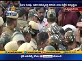 jnu protest scuffle breaks out between police u0026 protesting students at delhi