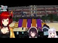 【 ぷろぶる学園肝試し 】怖がるお嬢様と笑うケルベロス feat.ドレイク【にじさんじ ドーラ 戌亥とこ 天城てん】