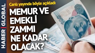 Milyonlarca Memur ve Emekliyi İlgilendiren Haber! Canlı Yayında Böyle Açıkladı