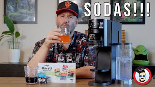 Trying all of the NEW Ninja Thirsti Soda Flavors!!!!