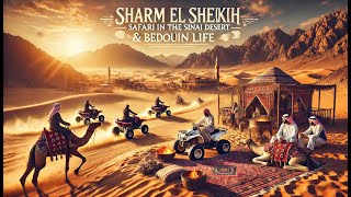 Sharm El Sheikh: Safari in the Sinai Desert \u0026 Bedouin Life 🇪🇬🐪