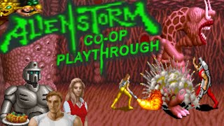 Alien Storm (Arcade) CO-OP Playthrough/They fight with hunger and threats from alien civilizations.