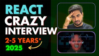 React Frontend Developer Interview for 2โ5 Years | Real Questions + Answers | Mock Interview 2025๐ฅ