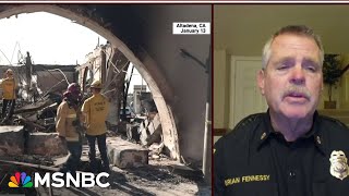 'One ignition away from another disaster': Fire Chief on devastation in California