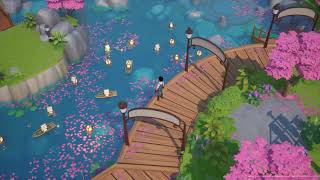 Coral Island - Cherry Blossom Festival WIP | 4k