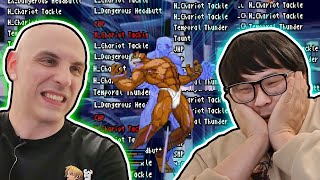 SO, THESE THIRD STRIKE COMBO TRIALS DESTROYED US...