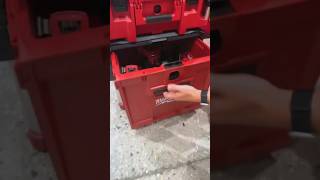 New @MilwaukeeTool PACKOUT™ Rolling Drawer Tool Box. vid courtesy @MODERNMILT  #packout #shorts