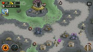 Kingdom Rush Level 22 - Nightfang Swale