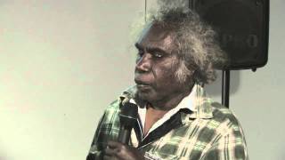 Canoe-making demonstrations - Don Wilton, Bawinanga Aboriginal Corporation (NT)