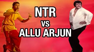 NTR Steps for Allu Arjun's Race Gurram Song | Cinema Choopistha Mava