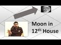 Moon in 12th House (Vedic Astrology)