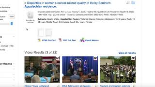 Demonstrating the Basics of CINAHL with Full Text in EBSCOhost