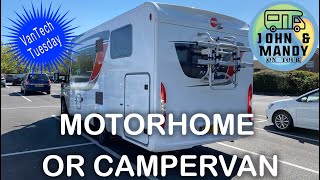 VanTech Tuesday - Motorhome OR Campervan