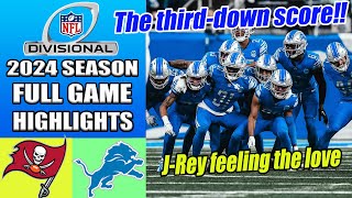 Detroit Lions vs Tampa Bay Buccaneers FULL GAME 1/21/24 | NFC Divisional | NFL Playoffs Bracket