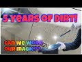 5 Years Of Dirt! Tips on Detailing Nasty Cars + 2 Special Guests!