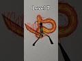 drawing stickman in different levels 3 #drawing #sketch #drawings #sketchbook #desenho