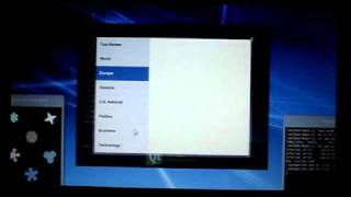 QT toolkit's "qtdemo" running on Wayland Display Server