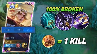 LUKAS NEW BUILD 100% BROKEN!! | 1 SKILL = 1 KILL🔥(must try)