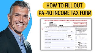 How To File Pennsylvania Form PA-40 Income Tax Return - STEP BY STEP