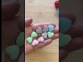 sweet tarts heart candy opening asmr shorts