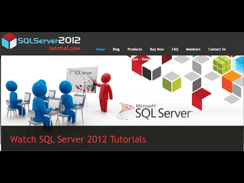 MS SQL Server 2012 Training For Beginners - SQL Server Management ...