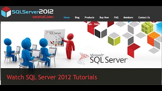 MS SQL Server 2012 Training for Beginners - SQL Server Management Studio (SSMS) Part 1/3