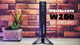 DigitalFoto W200 - $30 RGB Tube Light | Filmmaking Today