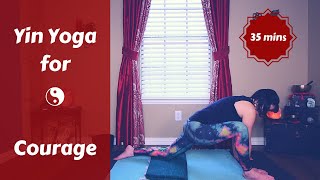 Yin Yoga for Courage | Kidney Meridian {35 mins}