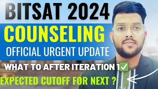 Bitsat Counseling 2024 Urgent Official Update Important Rule For Fee ...